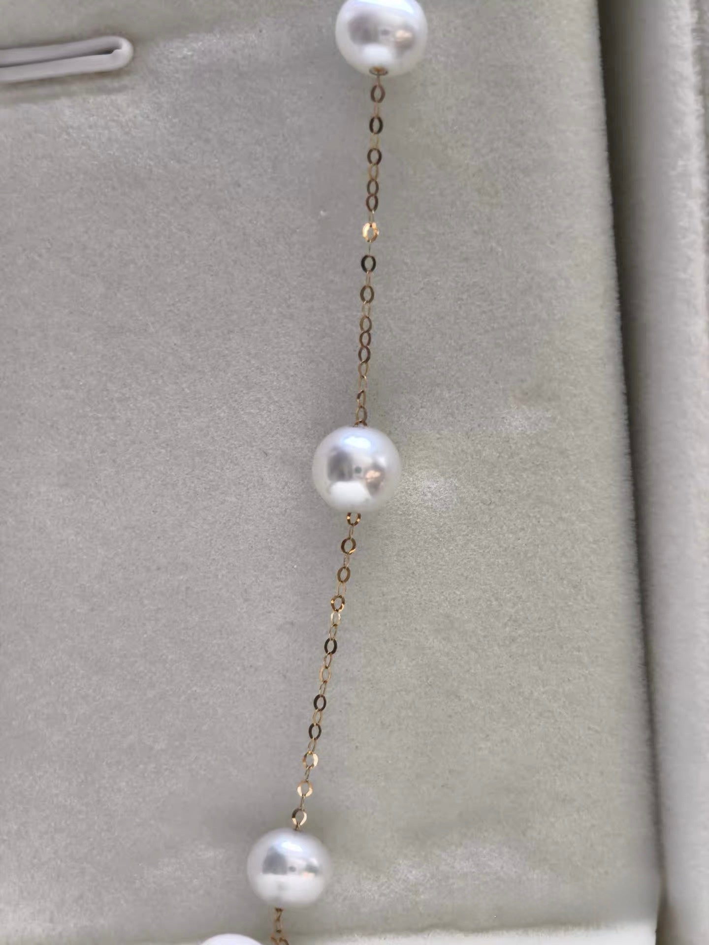 18k满天星淡水珍珠项链Pearl necklace