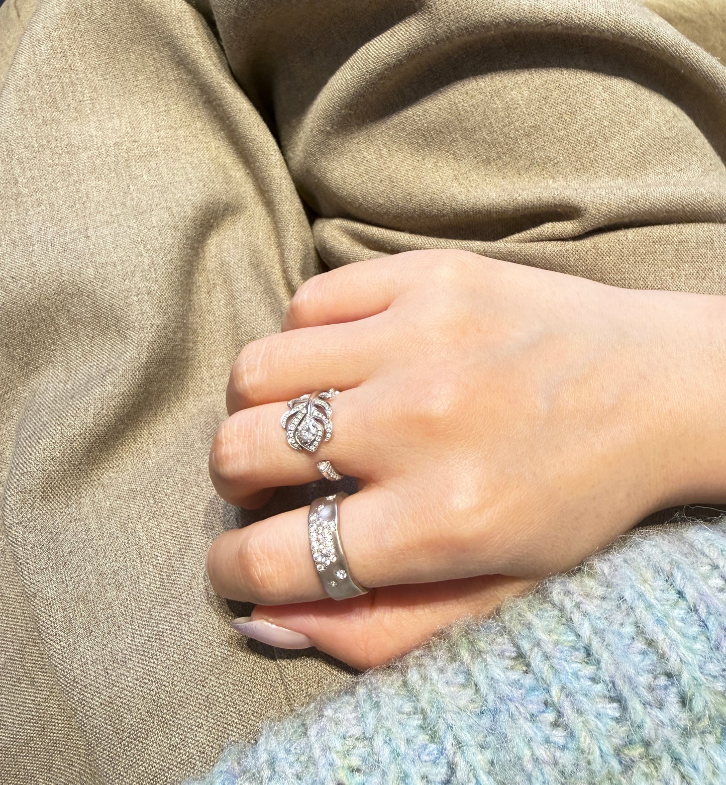 Starlight Sterling Sliver Rings