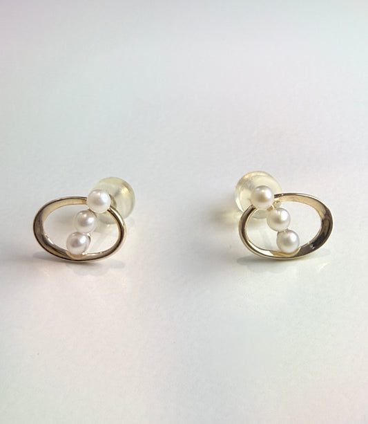 宇宙之星14k solid gold set