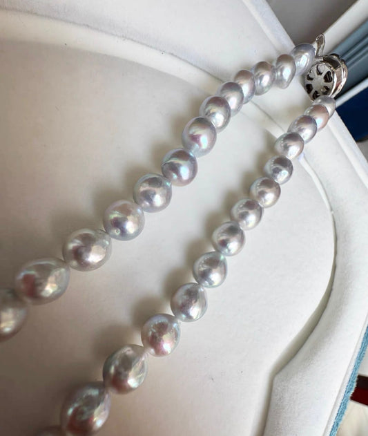 Madama Japanese Akoya baroque Sea Pearl Necklace