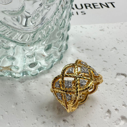 Bucherati style Sterling silve ring