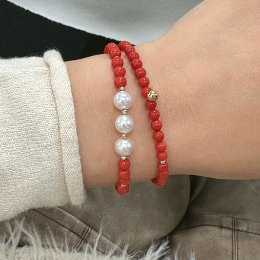 Red Coral Bracelet