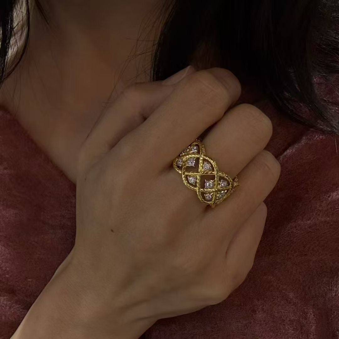 Bucherati style Sterling silve ring
