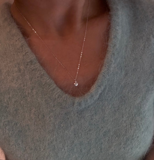 Sterling silver heart Necklace