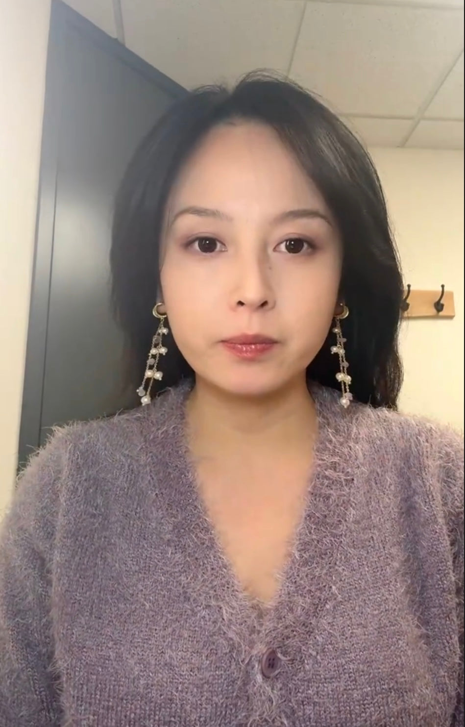 Fairy long Pearl Earrings