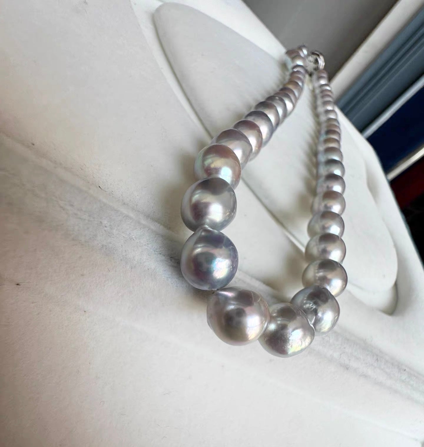 Madama Japanese Akoya baroque Sea Pearl Necklace