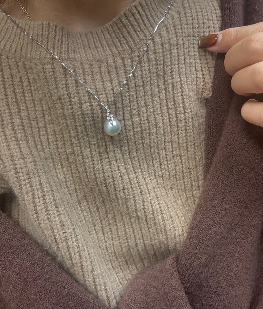 繁星点点South White Baroque Sea Pearl pendant