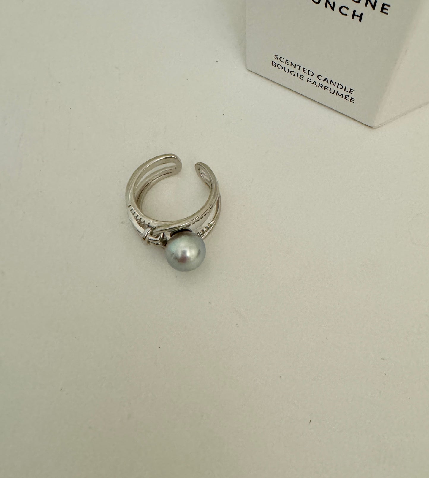 Akoya pearl ring