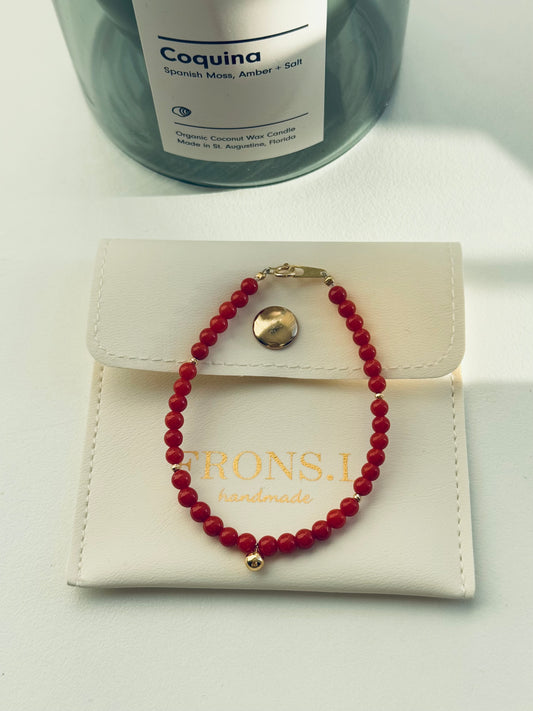 Red Coral Bracelet