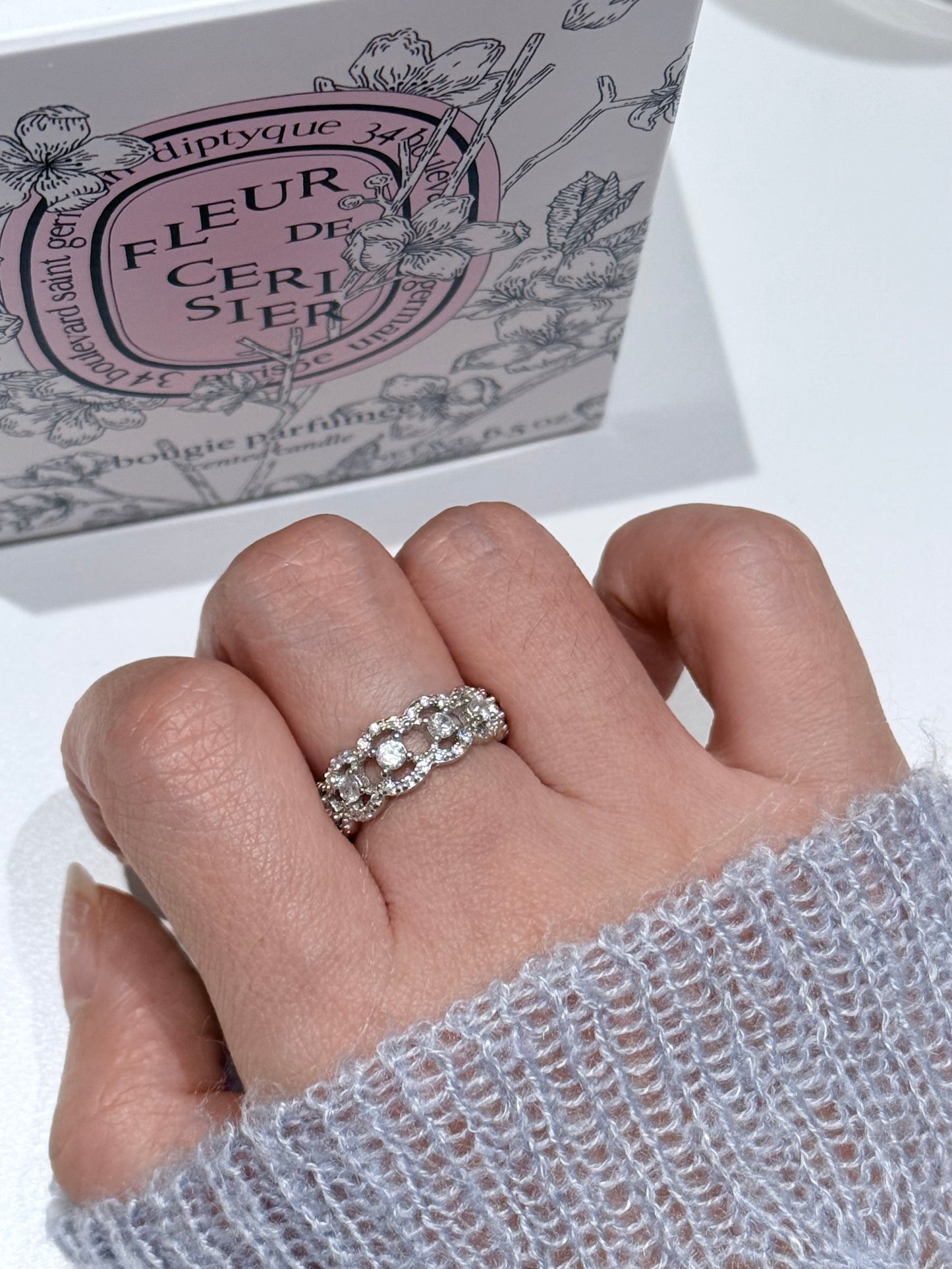 lace Sterling silve ring