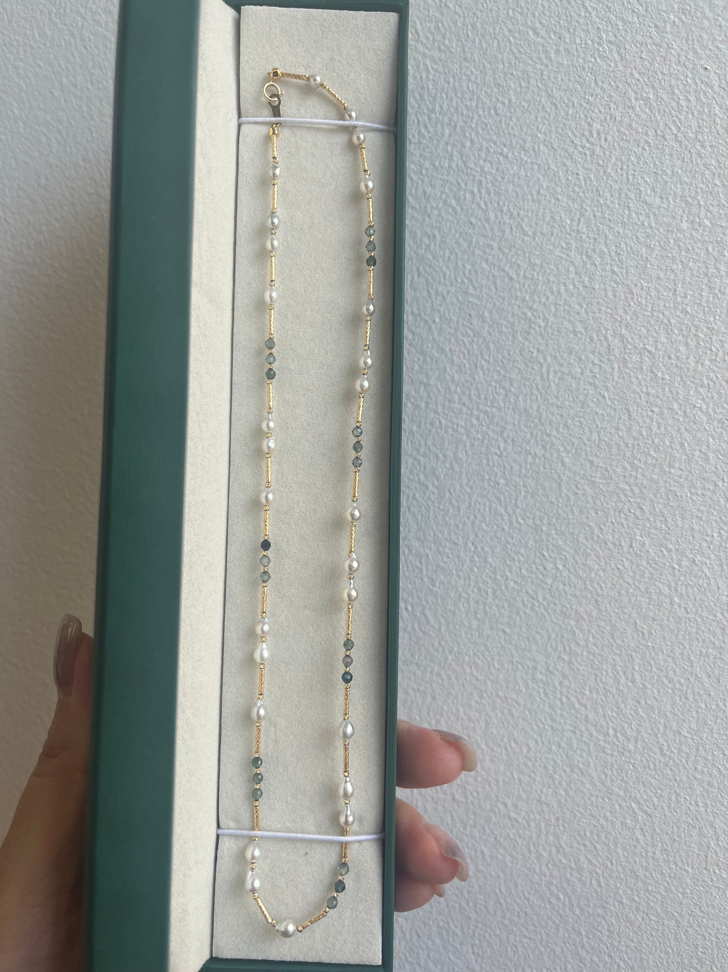18k金管海水akoya项链Sea Pearl akoya pendant