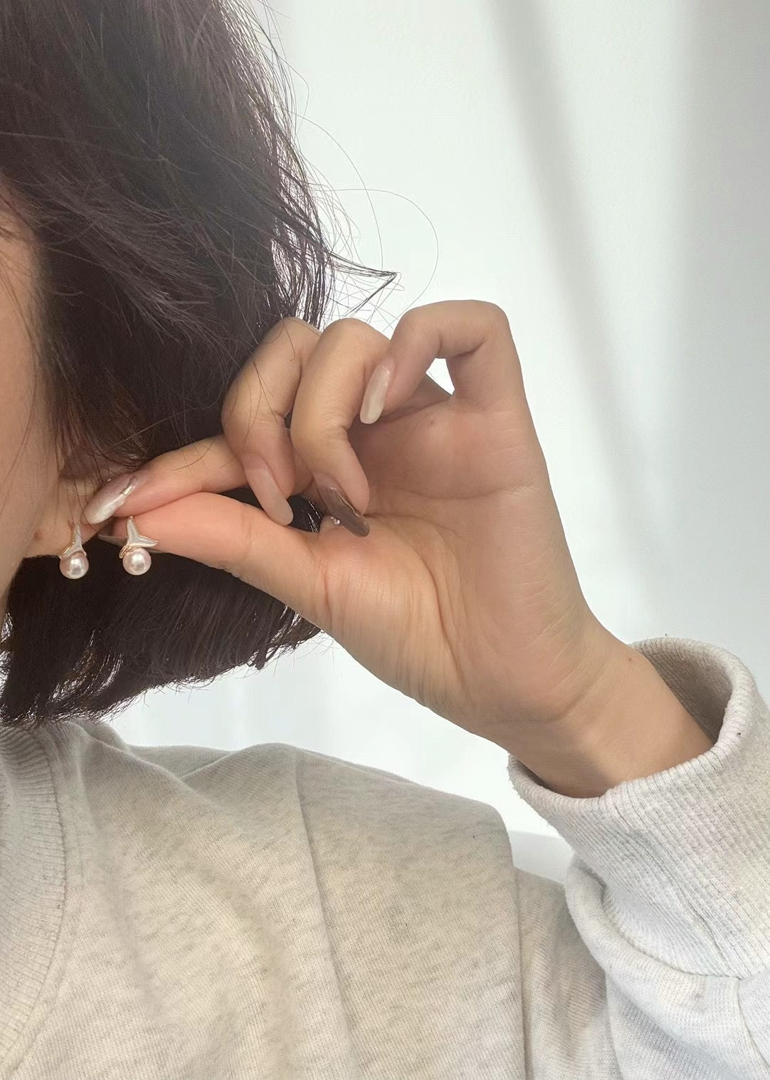 Mermaid Akoya Pearl Earrings