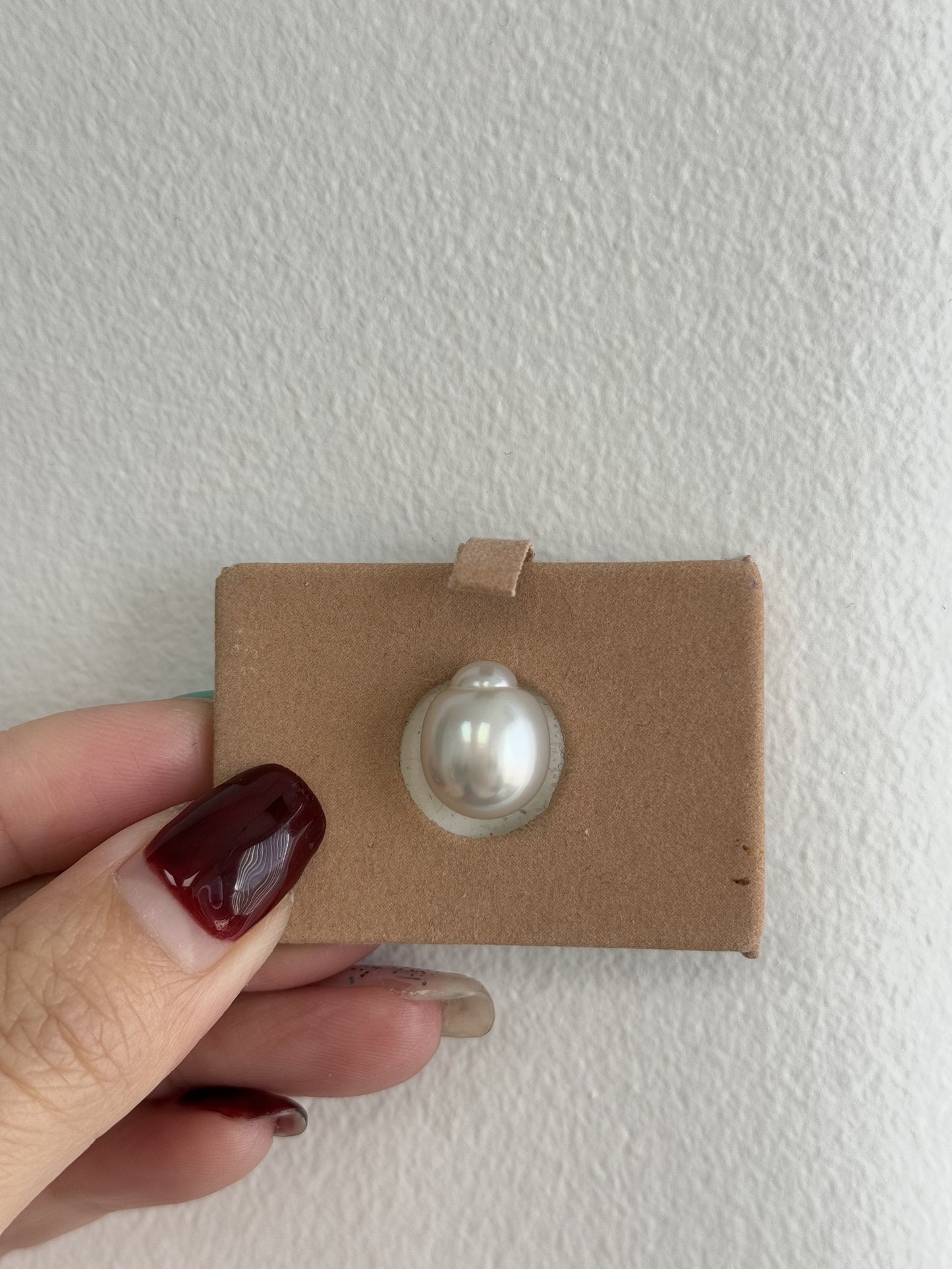 White south Sea Pearl,Single Drop 11.5✖️13.8 AAA/AA Paspaley