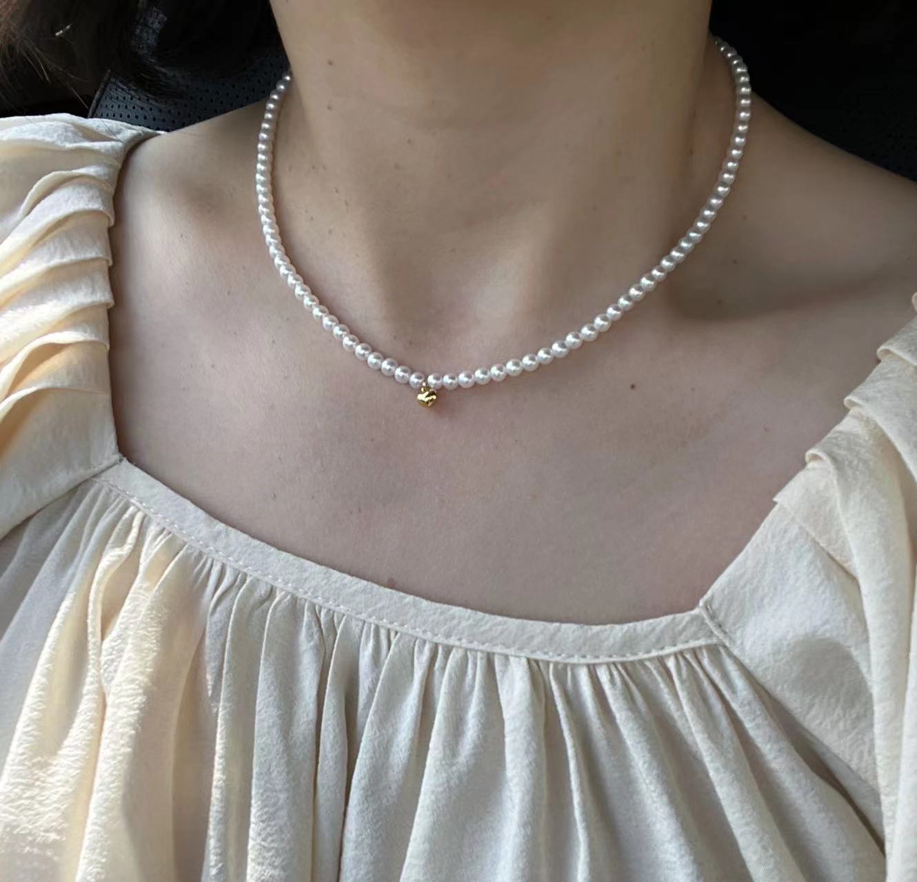 Chloe Baby Pearl Necklace