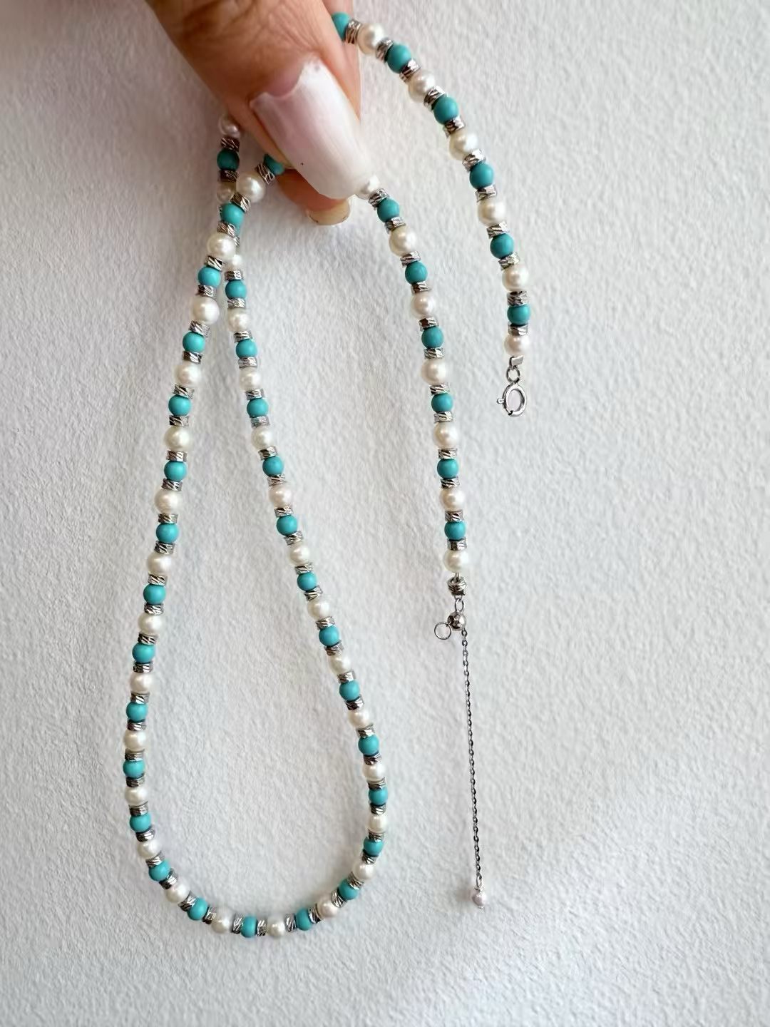 Natural turquoise necklace