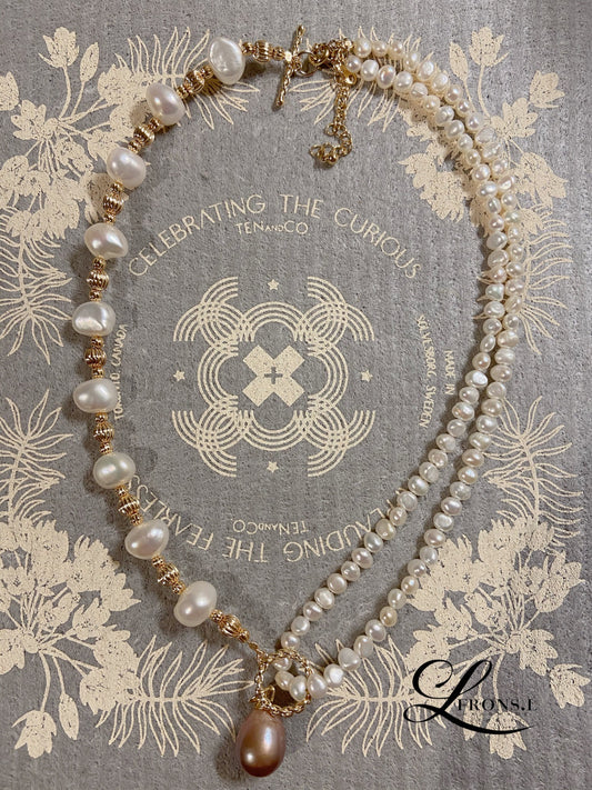 Multipurpose pearl necklace