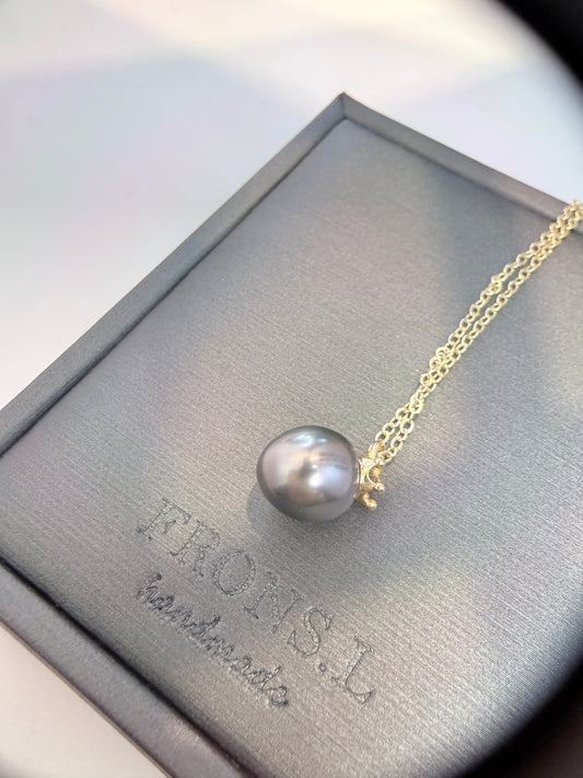 Purple Grape Tahitian Pendant