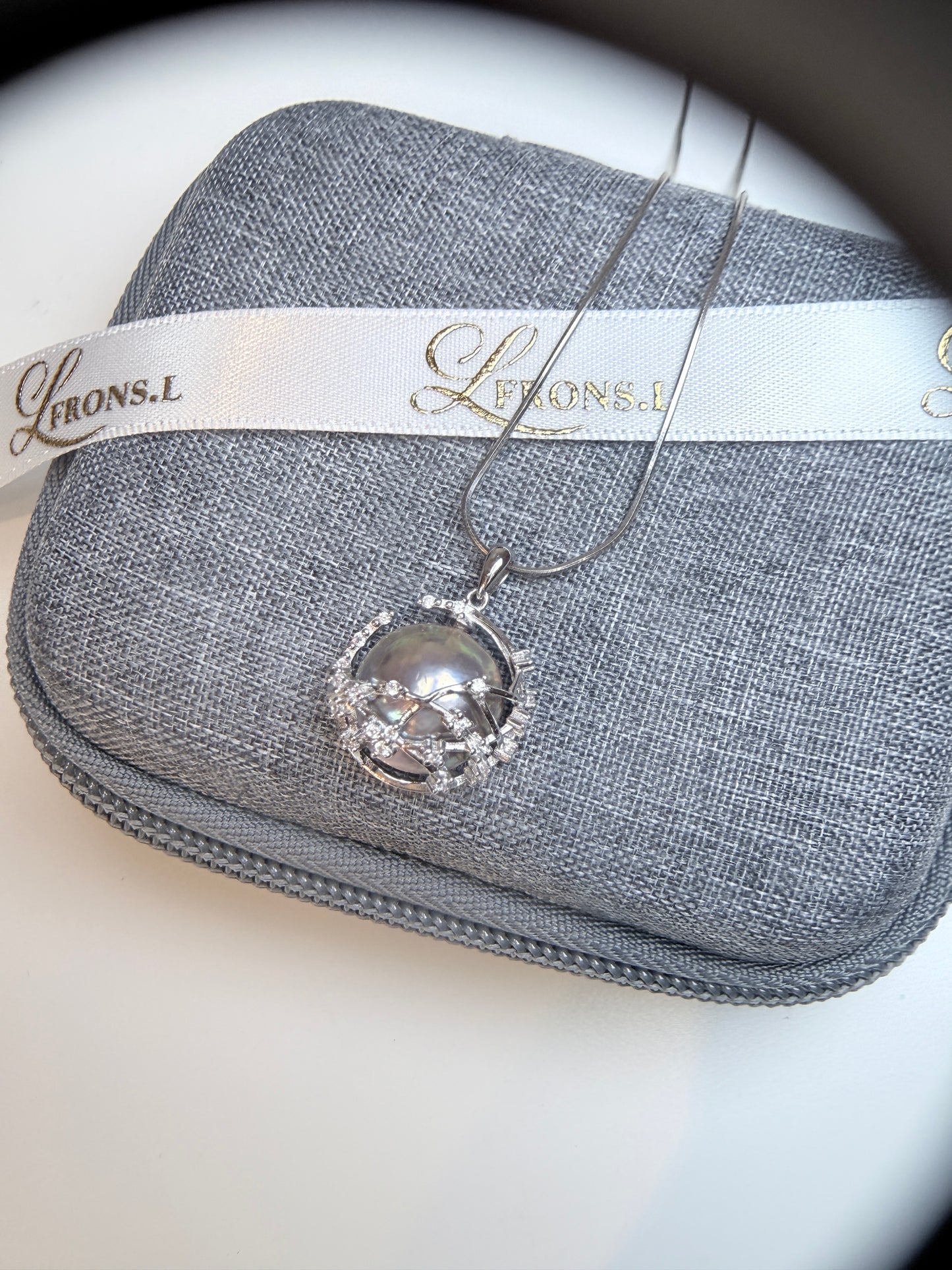 星月☪️ sea Pearl Mabe pendant