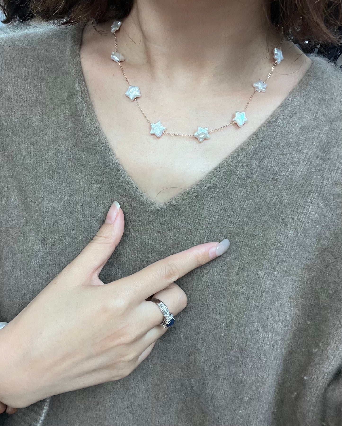 Smile pearl Necklace