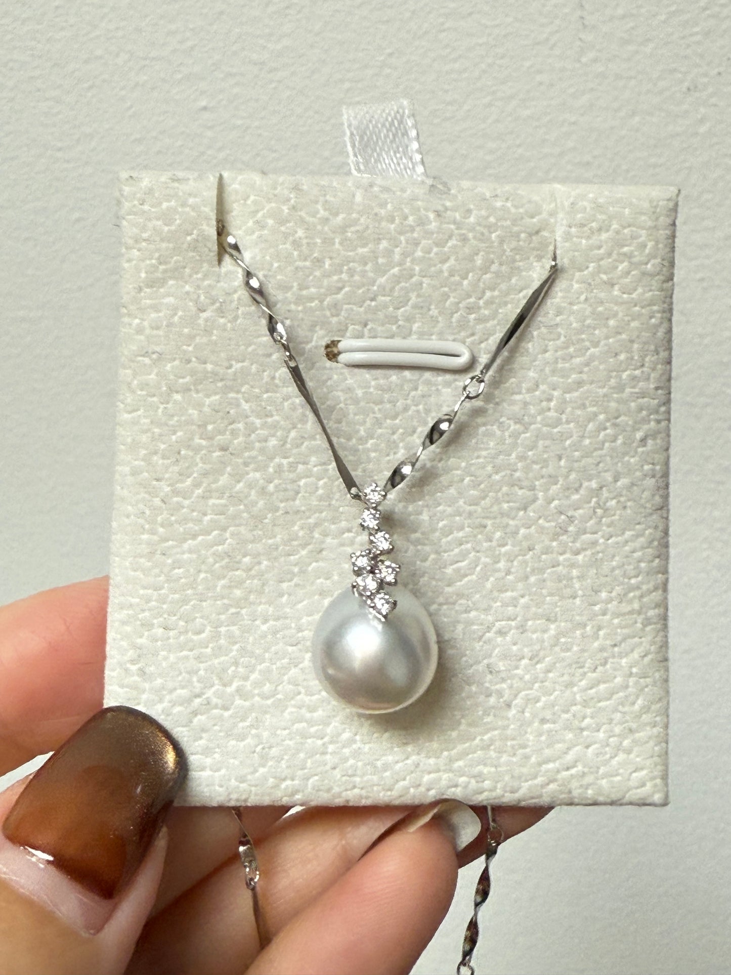 繁星点点South White Baroque Sea Pearl pendant
