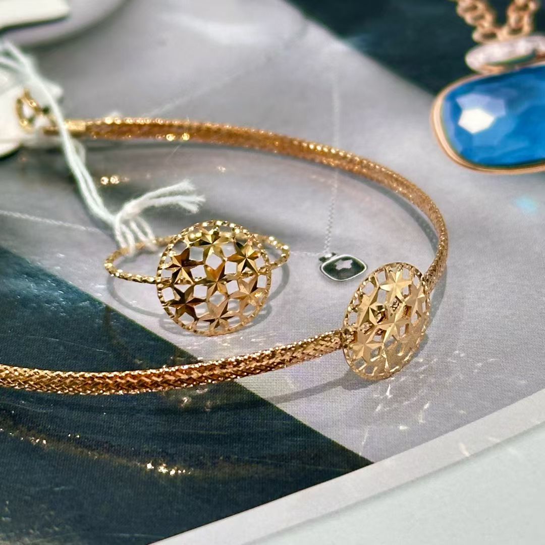 18k solid gold bracelet