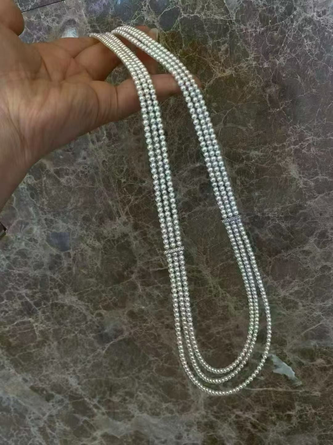 Retro sweater necklace