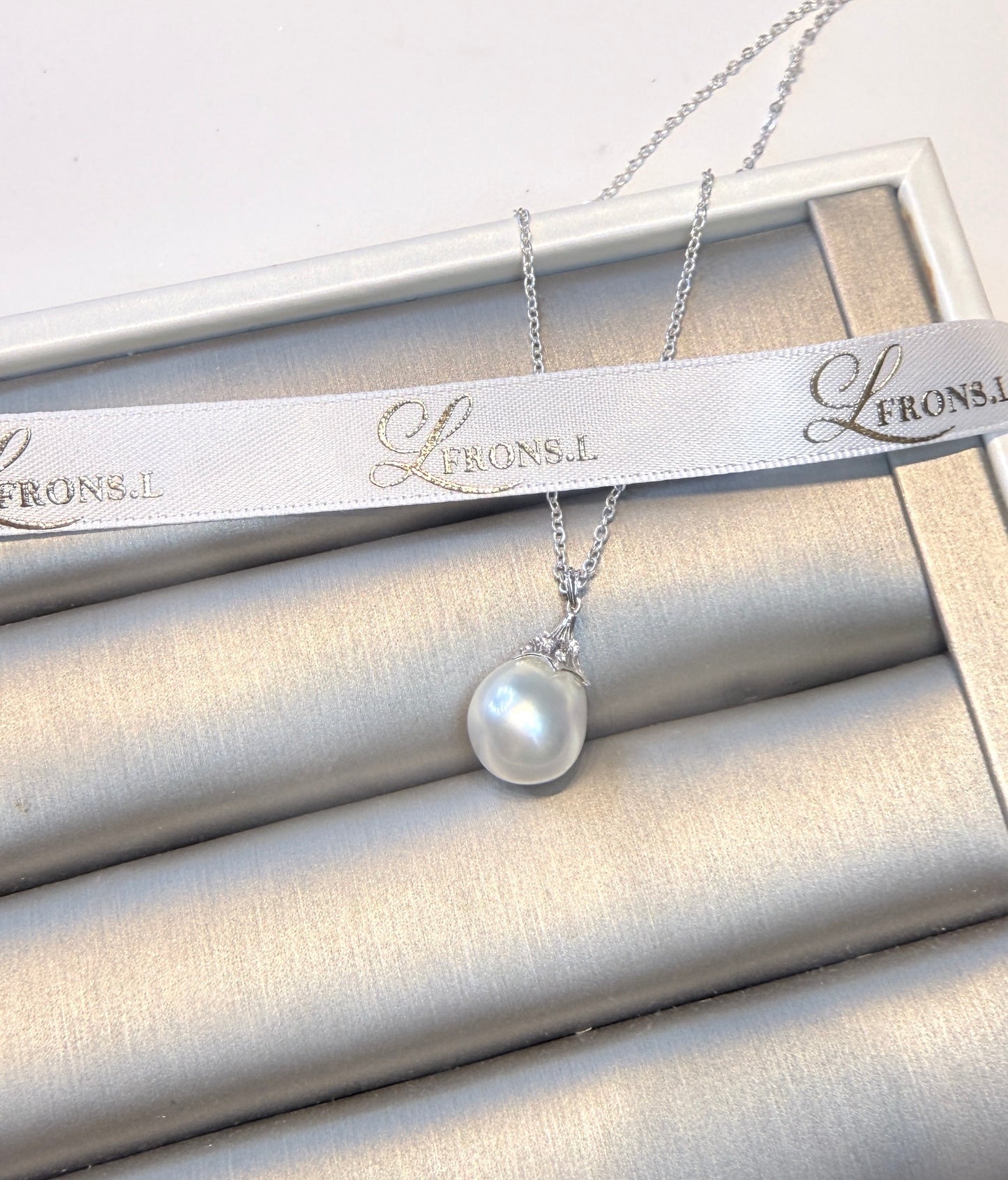 梨花头 South White Baroque Sea Pearl pendant