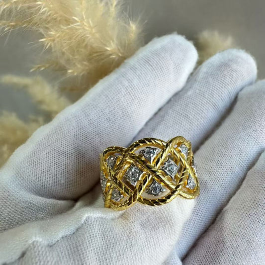 Bucherati style Sterling silve ring